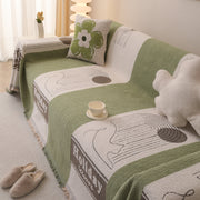 Slipcover KAS™ Luxury Cozy Cotton Sofa Blanket Cover Furniture Slipcovers for Most Shape Sofas