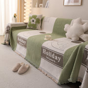 Slipcover KAS™ Luxury Cozy Cotton Sofa Blanket Cover Furniture Slipcovers for Most Shape Sofas