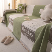 Slipcover KAS™ Luxury Cozy Cotton Sofa Blanket Cover Furniture Slipcovers for Most Shape Sofas