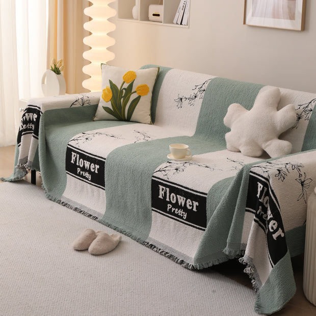 Slipcover KAS™ Luxury Cozy Cotton Sofa Blanket Cover Furniture Slipcovers for Most Shape Sofas