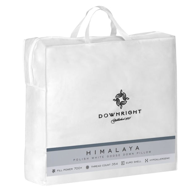 Downright Himalaya White Goose Down Comforters - Natural Linens