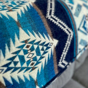 Alpaca Threadz Andean Alpaca Wool Blanket - Cobalt Blue