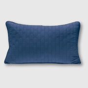 BedVoyage Luxury 100% Viscose from Bamboo Quilted Decorative Pillow - Indigo