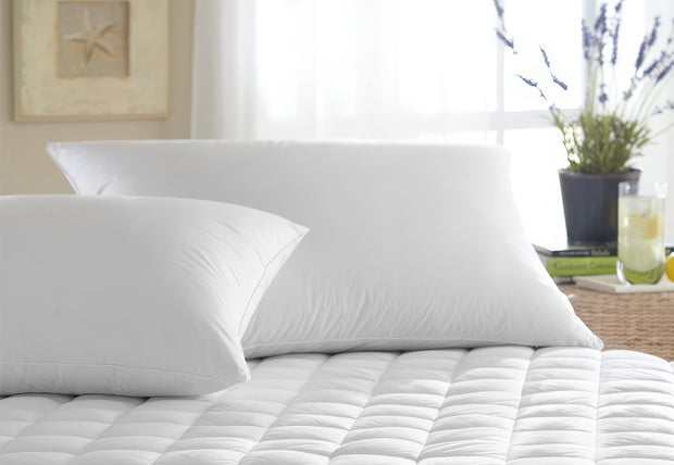 Downright Intera Firmasoft 600+ White Goose Down Pillow - Natural Linens