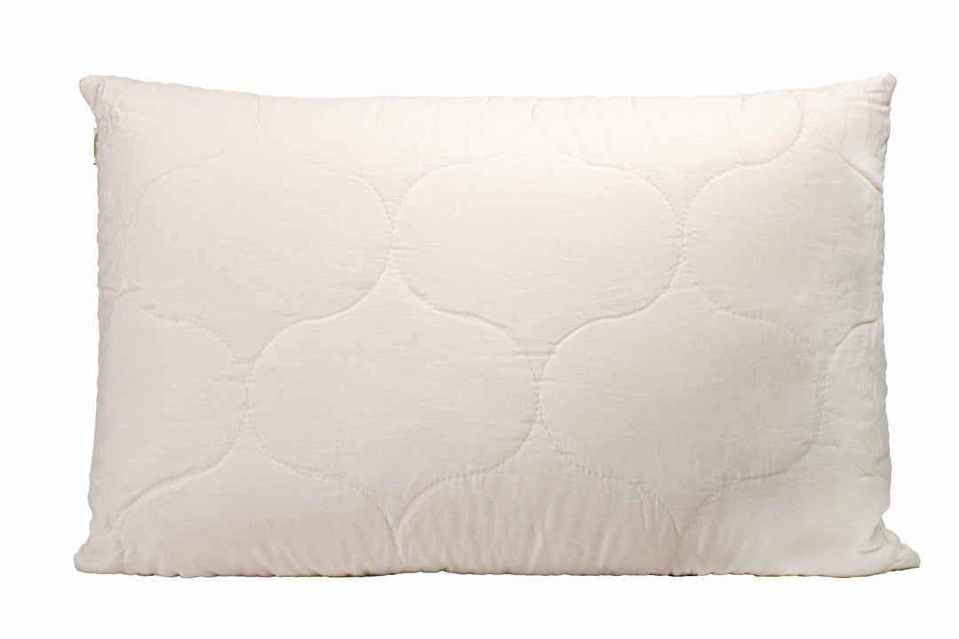 Natura Organic Solid Latex & Wool Pillow | Natural Linens