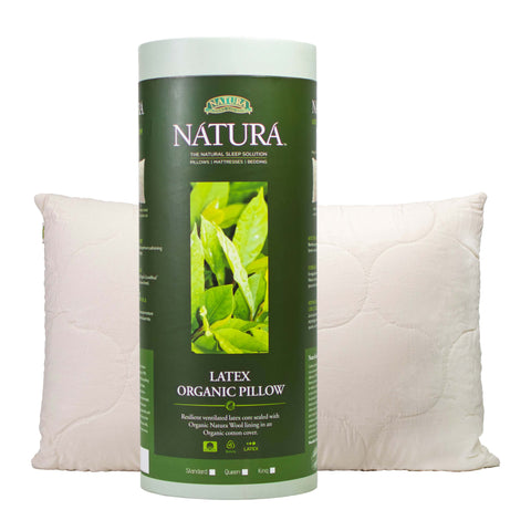 Natura Organic Solid Latex & Wool Pillow