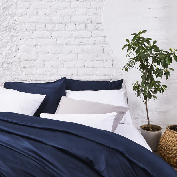 Homebird Organic Cotton Sateen Duvet Set