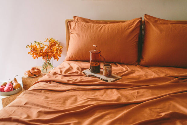 Nest Bedding® Sateen Organic Cotton Sheet Set + Pillowcases