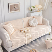 Slipcover KAS™ Quilted Geometric Cotton Sofa Cover, Non-Slip & Thick Padded Furniture Covers