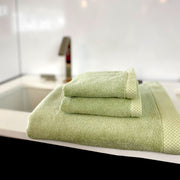 BedVoyage Bamboo Towel Set 3p Luxury Viscose - Sage