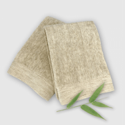 BedVoyage Bamboo Cotton Hand Towel 2pk Melange Viscose - Sand