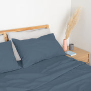 Homebird Organic Cotton Percale Flat Sheet