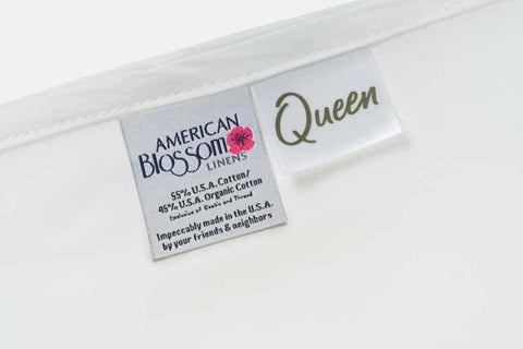American Blossom Linens Cotton Single [Separate] Flat Bed Sheet