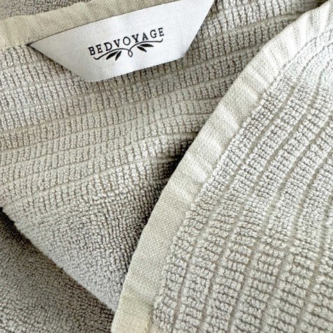 Bamboo Spa Bath Towel – Stone