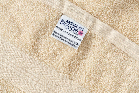 American Blossom Linens Bathroom Washcloths Made of Luxury USA Cotton