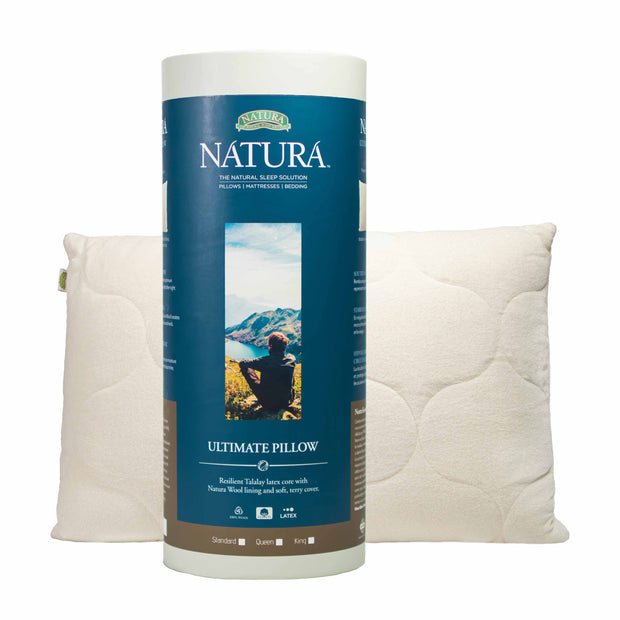 Natura Ultimate Solid Latex & Wool Pillow