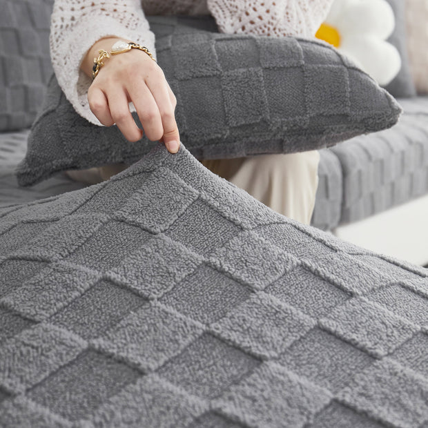 Slipcover KAS™ Stretchable Cotton Velvet Sofa Cover Furniture Covers for Pets Slipcovers and Couch Cushion Covers