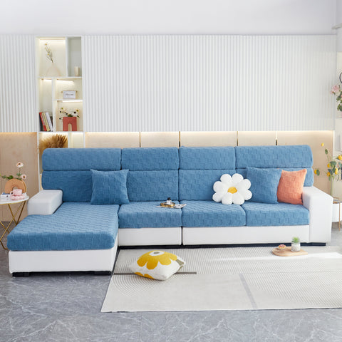 Slipcover KAS™ Stretchable Cotton Velvet Sofa Cover Furniture Covers for Pets Slipcovers and Couch Cushion Covers