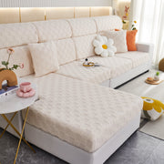 Slipcover KAS™ Stretchable Cotton Velvet Sofa Cover Furniture Covers for Pets Slipcovers and Couch Cushion Covers