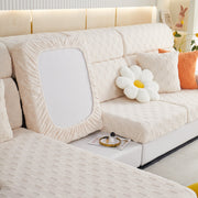 Slipcover KAS™ Stretchable Cotton Velvet Sofa Cover Furniture Covers for Pets Slipcovers and Couch Cushion Covers