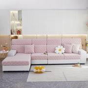 Slipcover KAS™ Stretchable Cotton Velvet Sofa Cover Furniture Covers for Pets Slipcovers and Couch Cushion Covers