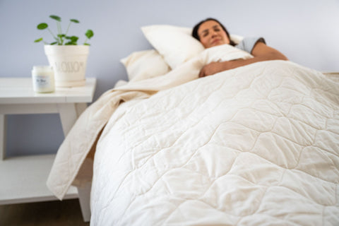 American Blossom Linens Cotton Quilted Bedspread