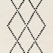 Boutique Rugs Tamayo Cream & Black Wool Rug