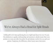 DreamFit® Enhanced Bamboo SPLIT HEAD Sheet Set (Flex Top)