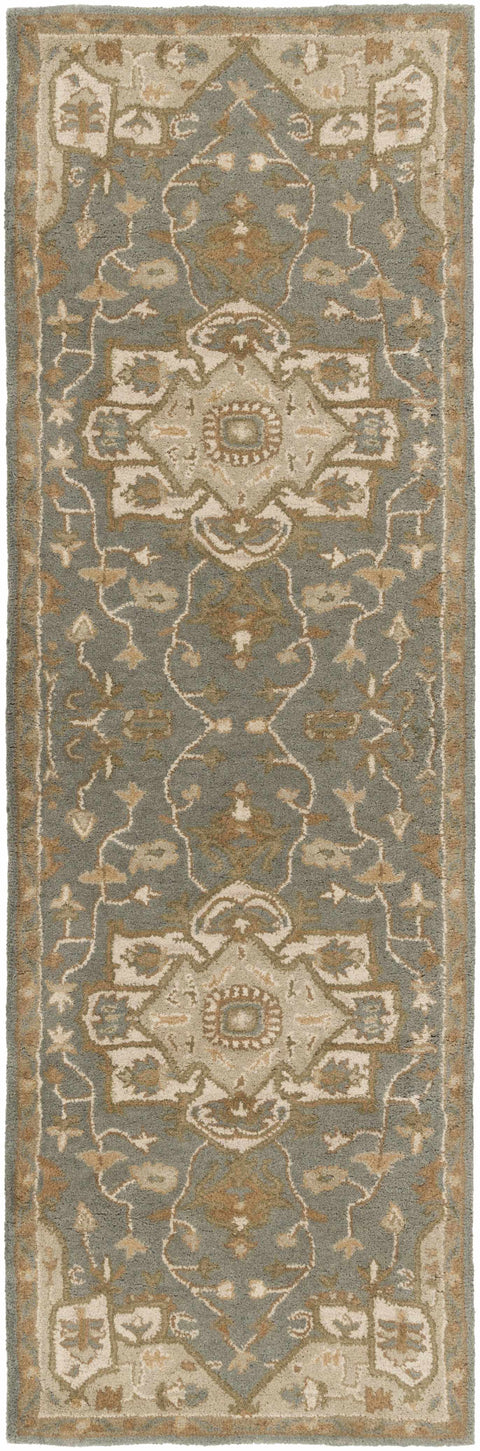 Boutique Rugs Broomfield Gray Wool Area Rug