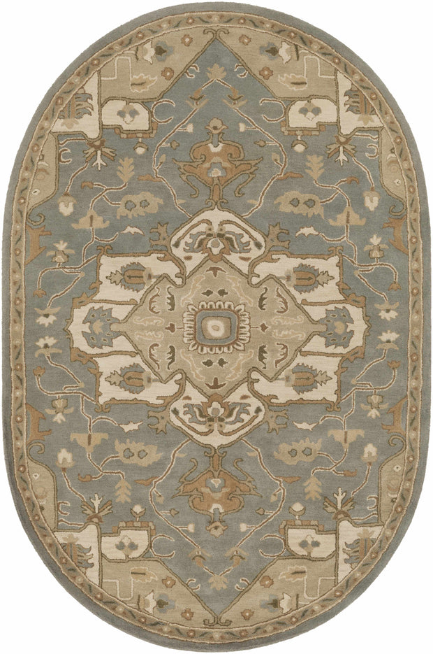 Boutique Rugs Broomfield Gray Wool Area Rug