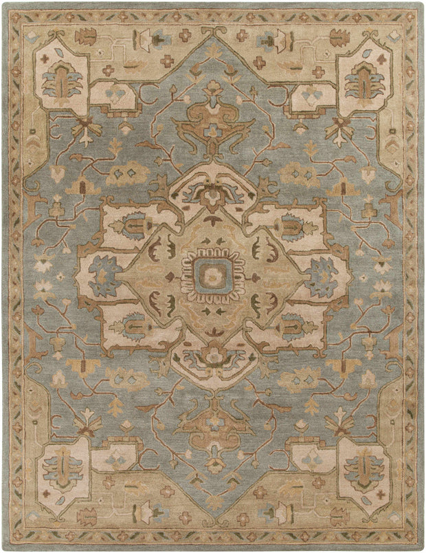 Boutique Rugs Broomfield Gray Wool Area Rug