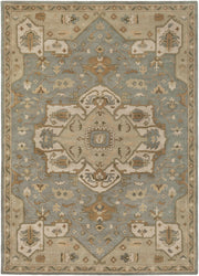 Boutique Rugs Broomfield Gray Wool Area Rug