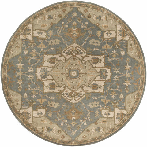 Boutique Rugs Broomfield Gray Wool Area Rug