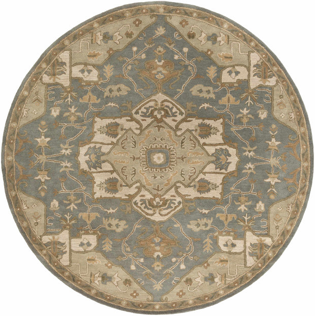 Boutique Rugs Broomfield Gray Wool Area Rug