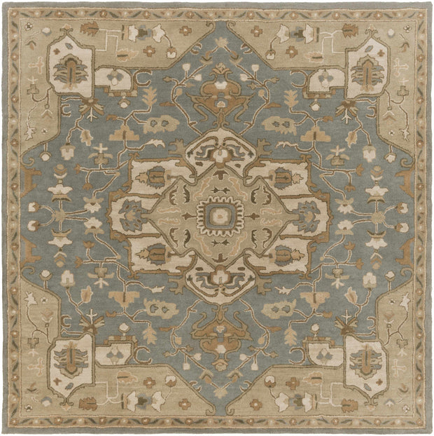 Boutique Rugs Broomfield Gray Wool Area Rug