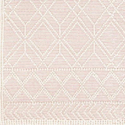 Boutique Rugs Ramsbury Pink Trellis Wool Rug