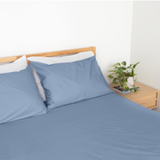 Homebird Organic Cotton Sateen Fitted Sheet Set (3-piece)