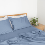 Homebird Organic Cotton Sateen Flat Sheet