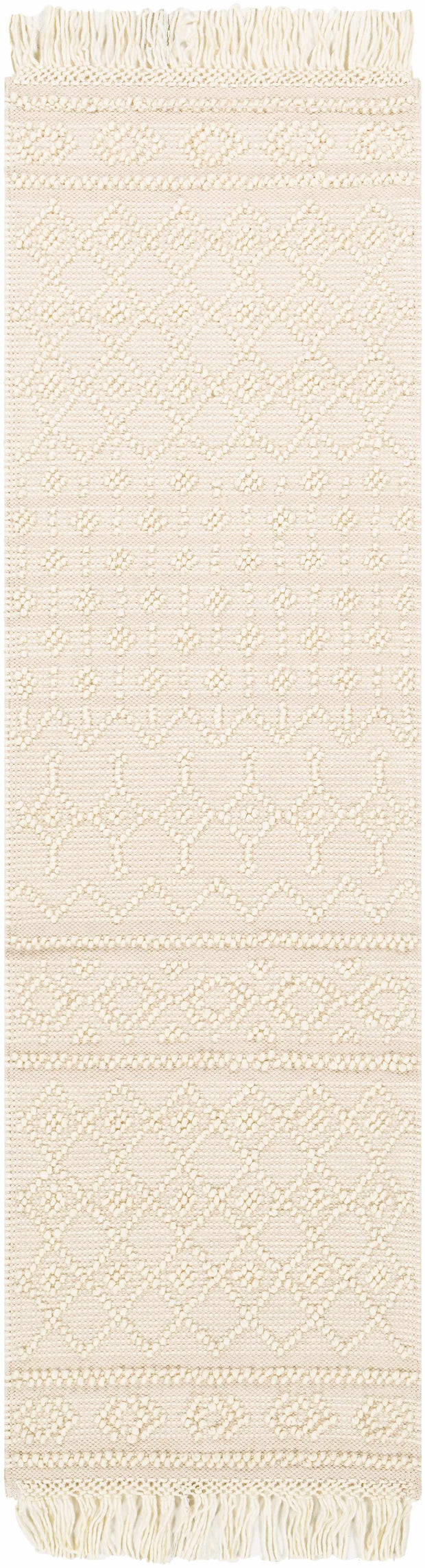 Boutique Rugs Brothers Beige Wool & Cotton Rug