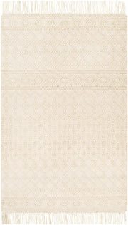 Boutique Rugs Brothers Beige Wool & Cotton Rug