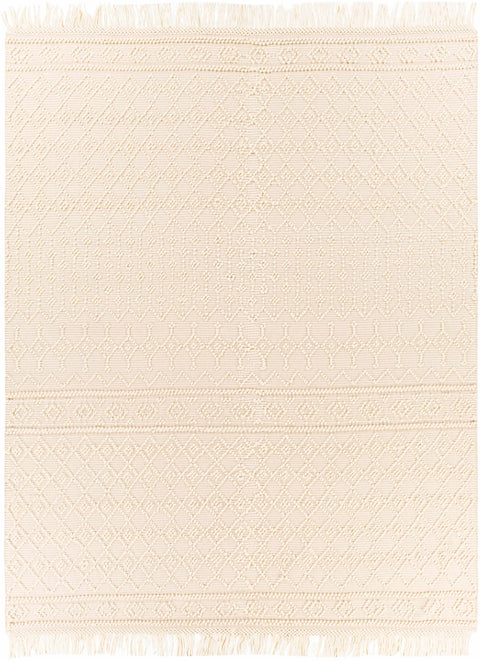 Boutique Rugs Brothers Beige Wool & Cotton Rug