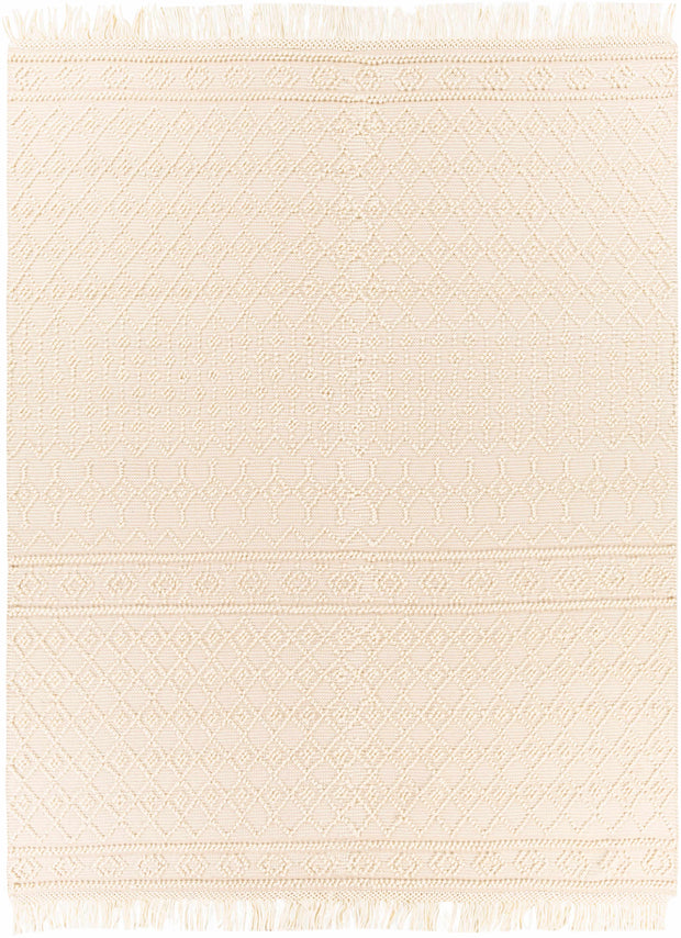 Boutique Rugs Brothers Beige Wool & Cotton Rug