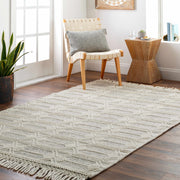 Boutique Rugs Chars Wool Tasseled Area Rug