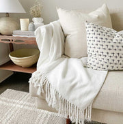 Cozy Earth Bamboo Tassel Throw