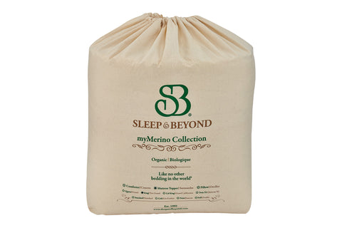Sleep & Beyond myMerino Organic Merino Wool Mattress Topper