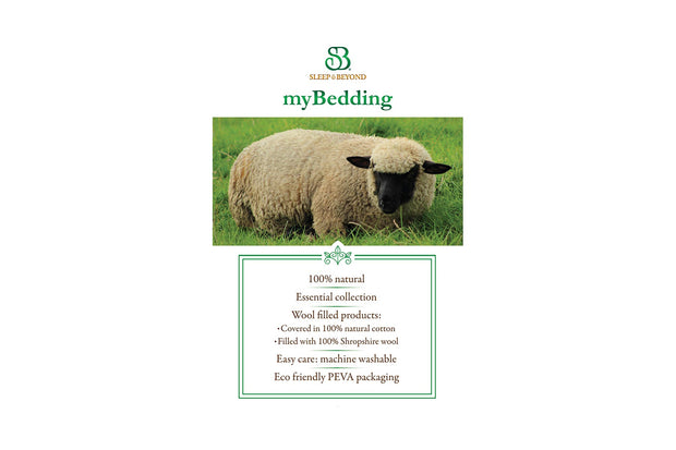 Sleep & Beyond myDual Pad Wool Mattress Pad