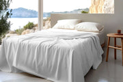Sleep & Beyond 100% Organic Cotton Honeycomb Jacquard Blanket