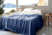 Sleep & Beyond 100% Organic Cotton Honeycomb Jacquard Blanket