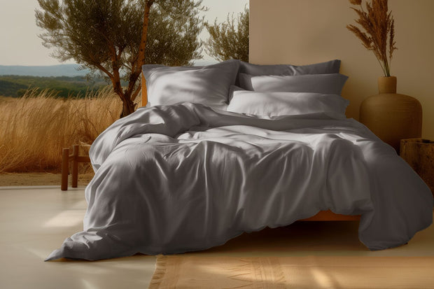 Sleep & Beyond 300 TC Organic Cotton Sateen Sheet Set