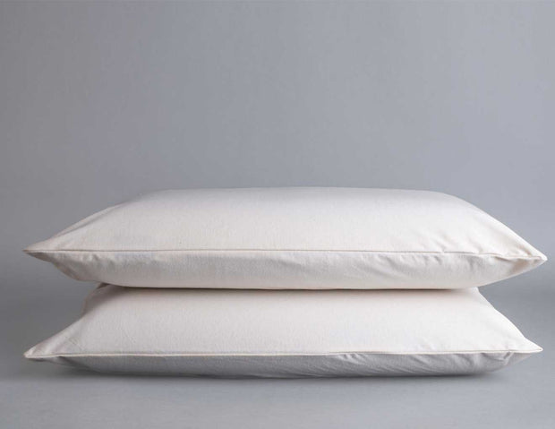 Sleep & Beyond Organic Cotton Waterproof Pillowcase Encasement/Protector (Pair)